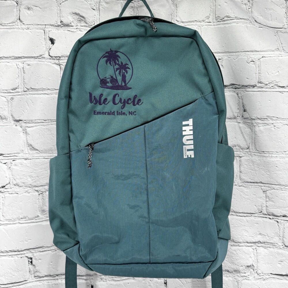 Thule Sweden Notus Backpack Slate Blue Laptop Pocket Travel Work School Commuter